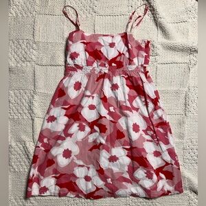 Y2K Split Red Pink and White Mini Sundress